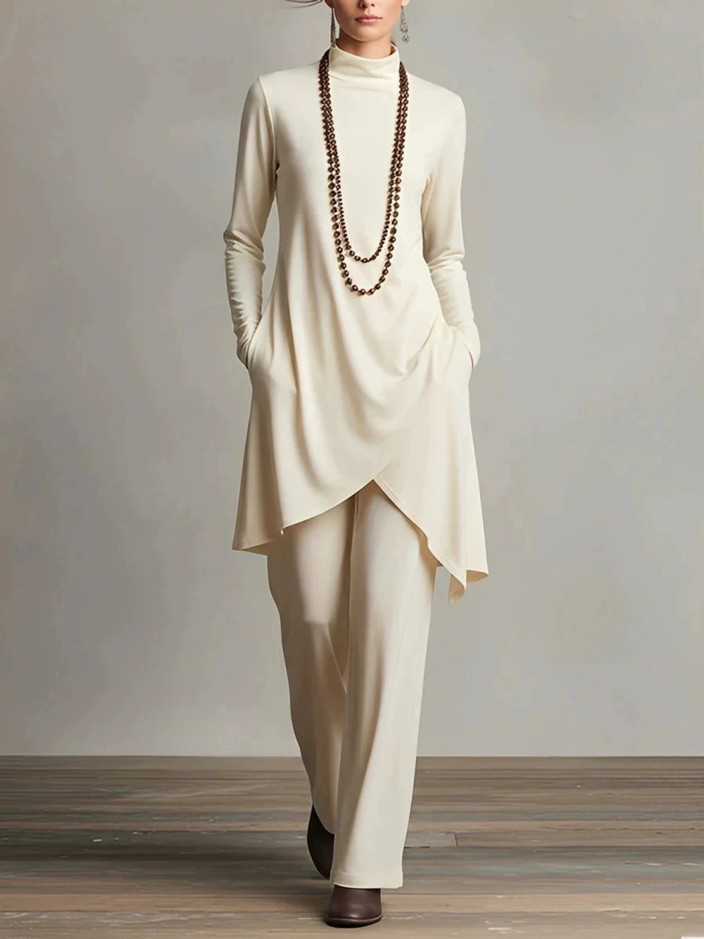 ZARA Long Sleeve Sweatshirt & Pants 2pc Versatile Set